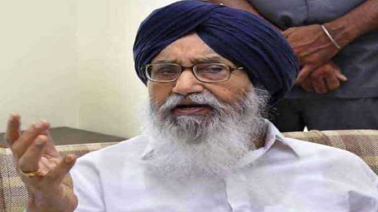 પંજાબના પૂર્વ મુખ્યમંત્રી પ્રકાશ સિંહ બાદલનું નિધન