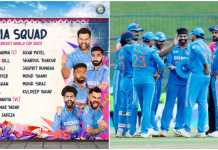 વર્લ્ડ કપ-2023 ટીમઃ તિલક વર્મા, સંજુ સેમસન, ચહલને ચાન્સ નહીં