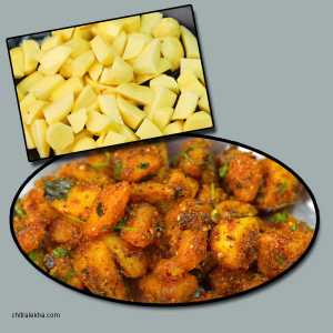 આલૂ બેસન સબ્જી