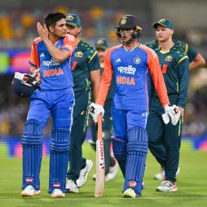 ભારત-ઓસ્ટ્રેલિયા પાંચમી T20 વરસાદને કારણે રદ, ટીમ ઈન્ડિયાએ શ્રેણી 2-1થી જીતી