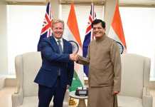 ભારત ન્યુ ઝીલેન્ડ વચ્ચે મુક્ત વેપાર કરારની જાહેરાત