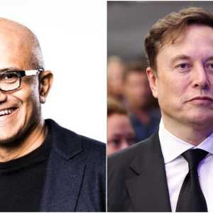 એક બાજુ ભારતમાં સમિટ તો બીજી બાજુ એલન મસ્ક અને સત્યા નડેલાએ કર્યા AI કરાર