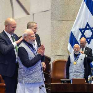 ઈઝરાયેલી સંસદમાં PM મોદીનું ખાસ સન્માન કરાયું