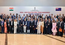 ભારત અને ન્યુ ઝીલેન્ડે મુક્ત વેપાર કરાર પર કર્યા હસ્તાક્ષર
