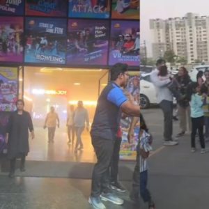 રાજકોટમાં ગેમઝોનમાં ભીષણ આગ, ઘટનાના પગલે નાસભાગ