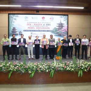 AMA માં ‘ઝેન-કાયઝેન’ની પાંચમી વર્ષગાંઠની શાનદાર ઉજવણી, નવું પુસ્તક લોન્ચ કરાયું