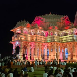 સોમવતી અમાસે સોમનાથ ખાતે ભાવિકોનું ઘોડાપૂર