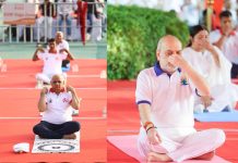 યોગ દિવસે માણસામાં CM ભૂપેન્દ્ર પટેલ તો અમદાવાદમાં ગૃહમંત્રી અમિત શાહે કર્યા યોગાસન