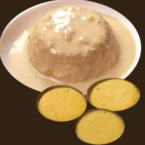 રવા કસ્ટર્ડ કેક