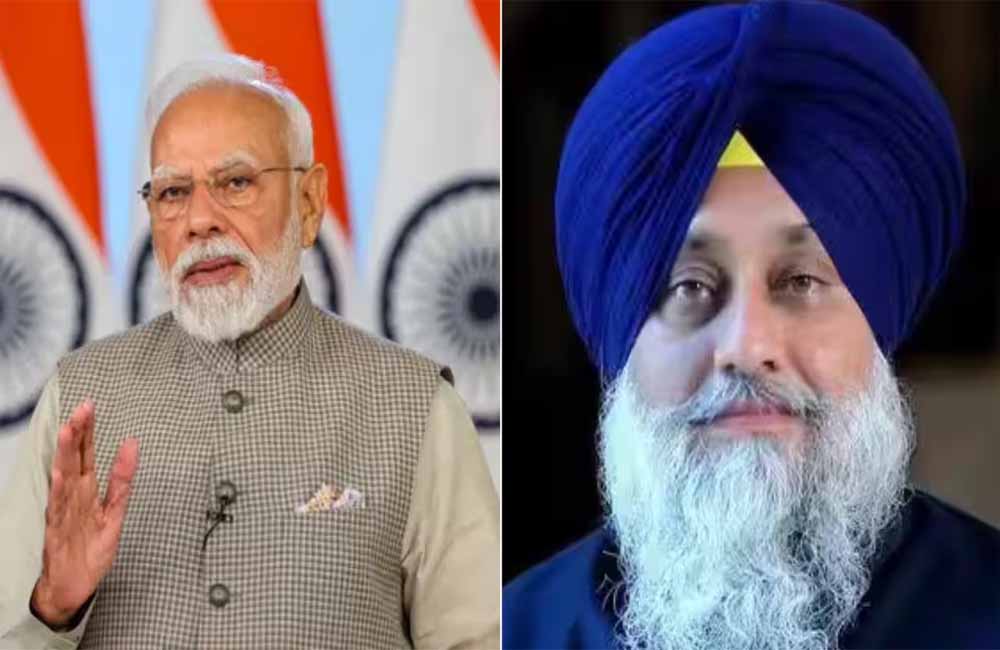સુખબીર સિંહ બાદલ પર જીવલેણ હુમલો: PM મોદીએ પૂછ્યા હાલ-ચાલ