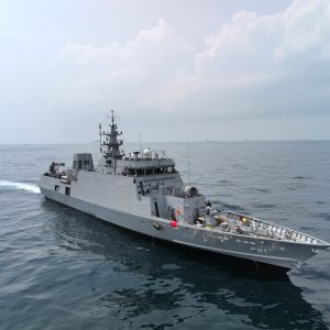 INS માલવન: હજીરાના AM/NS ના સ્ટીલથી બનેલું શક્તિશાળી યુદ્ધજહાજ દરિયામાં ઉતર્યું