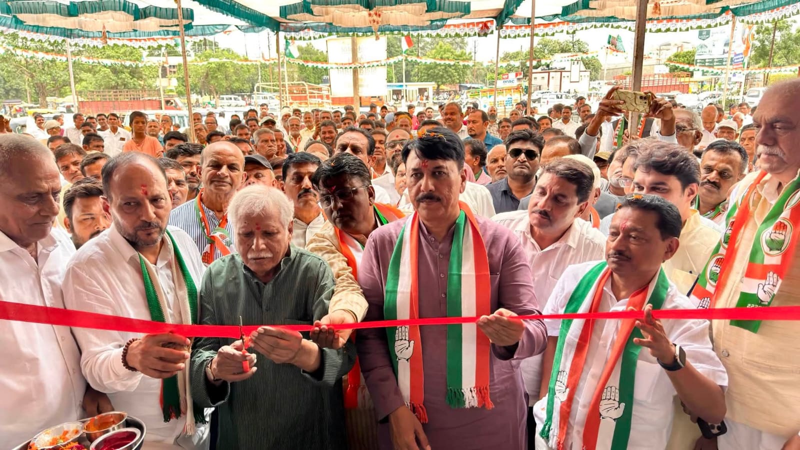 સાબરકાંઠા જિલ્લા કોંગ્રેસ કાર્યાલયનું લોકાર્પણ