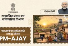 PM-AJAYના અમલીકરણ માટે રાજ્ય કક્ષાએ પ્રોજેક્ટ મૅનેજમેન્ટ યુનિટની રચનાનો નિર્ણય