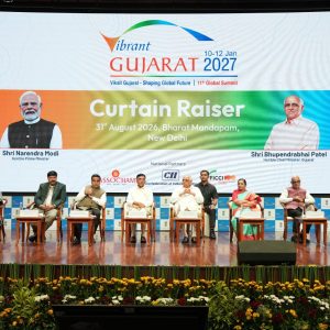 વાઇબ્રન્ટ ગુજરાત ગ્લોબલ સમિટ 2027: મુંબઈના ધ તાજ મહેલ પેલેસ ખાતે ભવ્ય રોડ-શોનું આયોજન