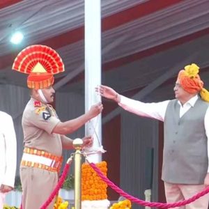 80મા સ્વાતંત્ર્ય પર્વની રાજ્યકક્ષાની ઉજવણીમાં CM ભૂપેન્દ્ર પટેલે ફરકાવ્યો તિરંગો