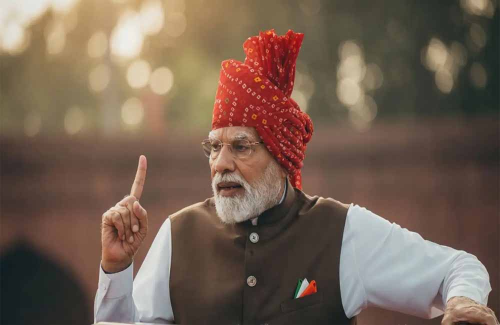 લાલ કિલ્લા પરથી PM મોદીની મોટી જાહેરાતો