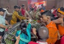 લખીસરાય મંદિર પાસે નાસભાગ, સાત જણનાં મોત