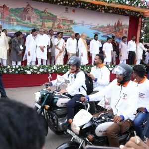 વડનગર ખાતે ‘સેવા સંકલ્પ અભિયાન’નો પ્રારંભ : વડનગરથી વારાણસી બાઇક યાત્રા શરૂ