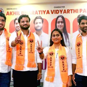 DUSU ચૂંટણીમાં ABVPનો દબદબોઃ ચારમાંથી ત્રણ પદો પર કબજો