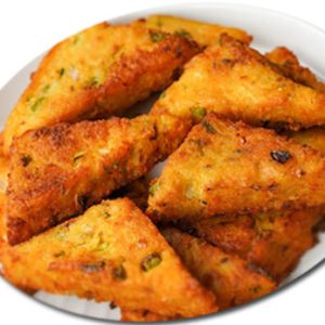 રવા બેસન ટ્રાયેન્ગલ