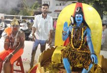 વેશભૂષા સાથે શ્રાવણ માસની ઉજવણી