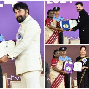 નેશનલ ફિલ્મ એવોર્ડ: યામી-આદિત્યનો હરખ જોવા જેવો, મામુટીએ ચોથી વાર મારી બાજી