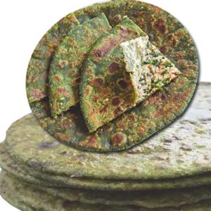 પાલક પનીર પરાઠા