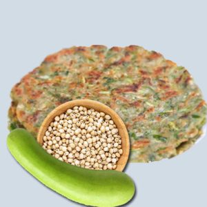 દૂધી-જુવારના લોટના પરાઠા