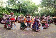 નવરાત્રિ પહેલાં રાસ ગરબાની તાલીમ અભ્યાસ જોરમાં