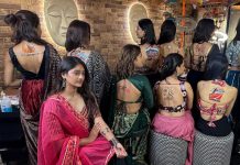 નવરાત્રિ સાંપ્રત ઘટનાઓ, સંદેશા ‘ટેમ્પરરી ટેટૂ દ્વારા પ્રસ્તુત કરવાનો ટ્રેન્ડ‘